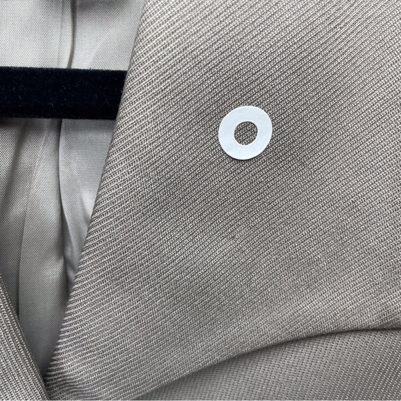 🍁 Vintage Casual Corner Silk Blazer Lined Jacket Coat sz 10 - Picture 3 of 7